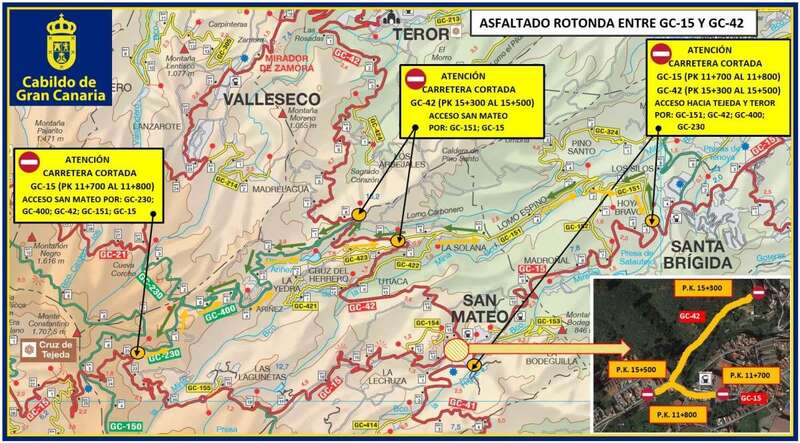 El horario de los cierres reduce la afección los usuarios de la vía y al transporte escolar (Foto TA)